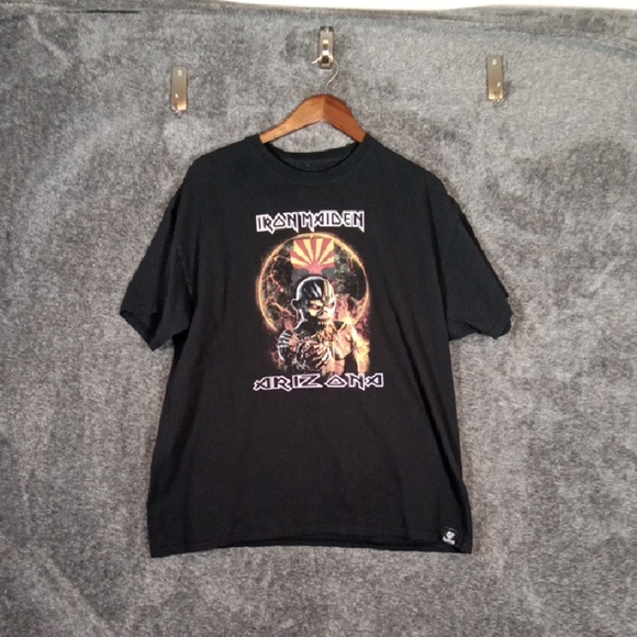 Sun Frogs Mens Short Sleeve Tee Iron Maiden Location Arizona Size Xl - Picture 1 of 9